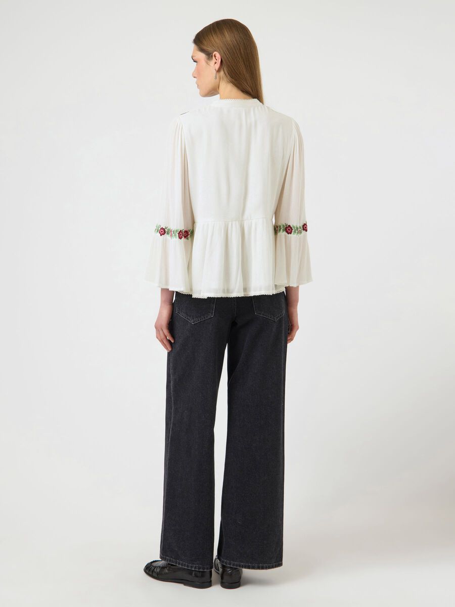 Product carousel image - YASCHELLA 3/4 TUNIC TOP, Pristine | 2