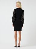 Product image thumbnail - YASDOTME KNITTED DRESS, Black | 2