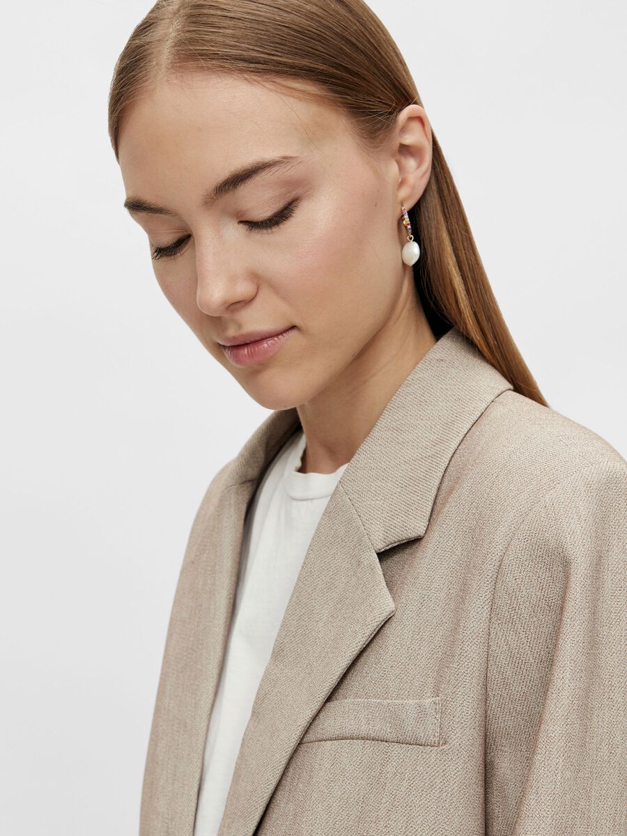 Carousel image - MARYNARKA OVERSIZE, Oxford Tan | 5