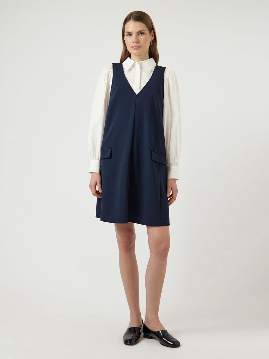 Product carousel image - YASMALEA AMPIO ABITO SPENCER, Navy Blazer | 1