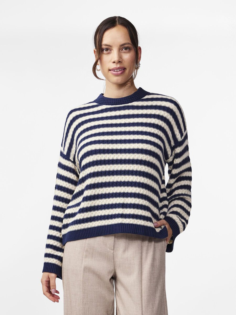Y.A.S YASBLUES KNITTED PULLOVER, Dress Blues, highres - 26033004_DressBlues_1097047_003.jpg
