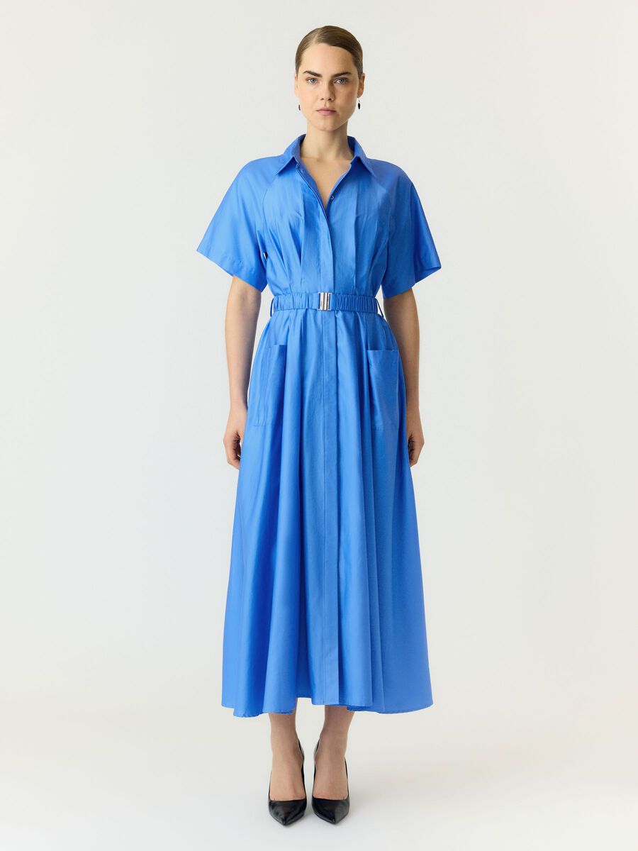 Product tile image - YASSIMANA  MIDI DRESS, Marina | 26040123_Marina