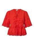 Product image thumbnail - YASCORNELIA TOP, Fiery Red | 5