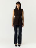 Product image thumbnail 4 YASRIE SUEDE  WAISTCOAT, Coffee Bean