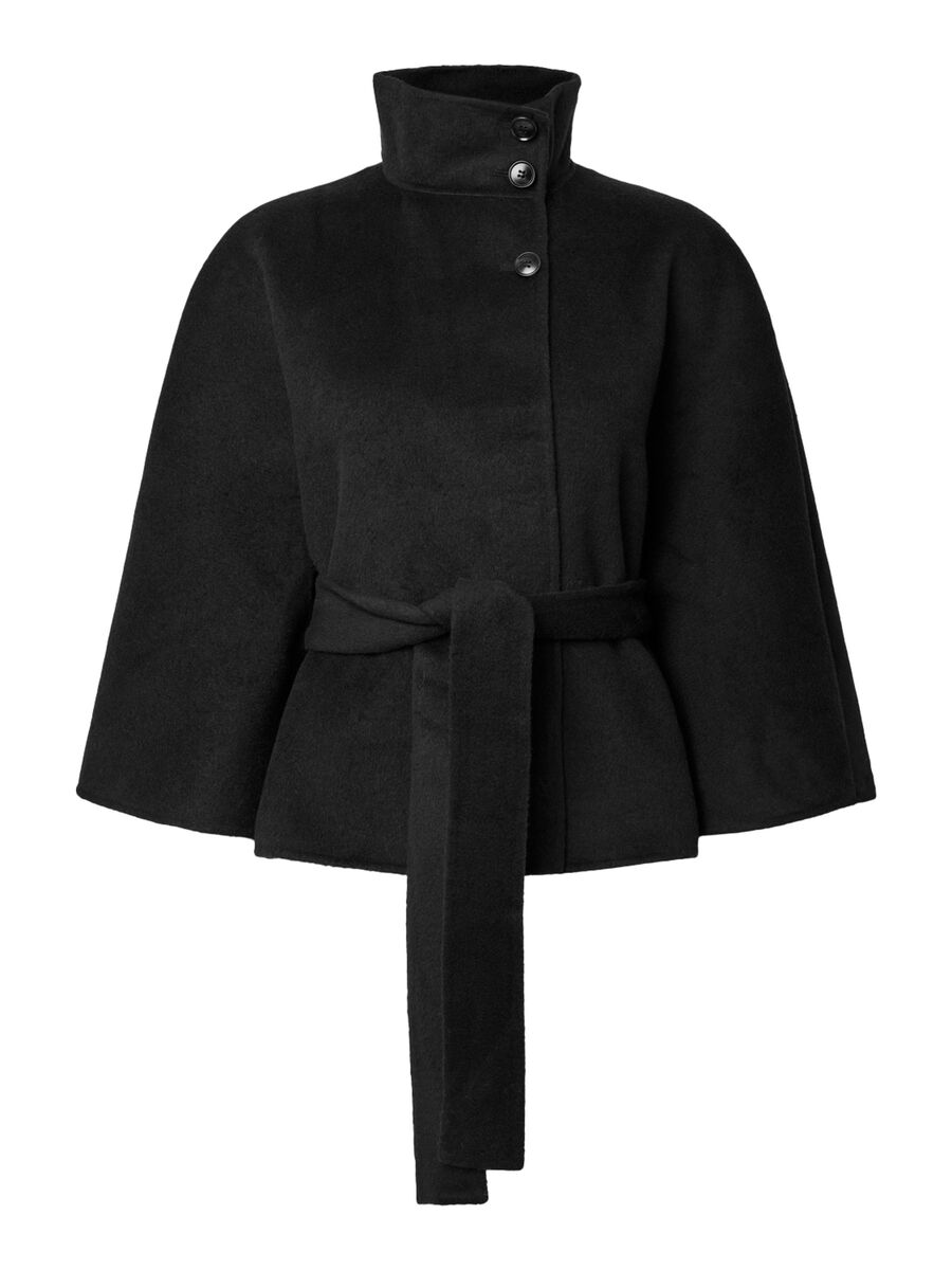 Carousel image 5 YASALMIO HANDMADE WOOL BLEND  JACKET, Black