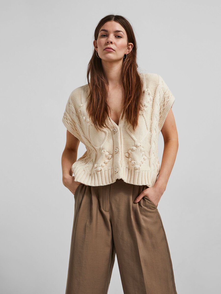 Y.A.S YASTHILDE KNITTED VEST, Eggnog, highres - 26025747_Eggnog_003.jpg