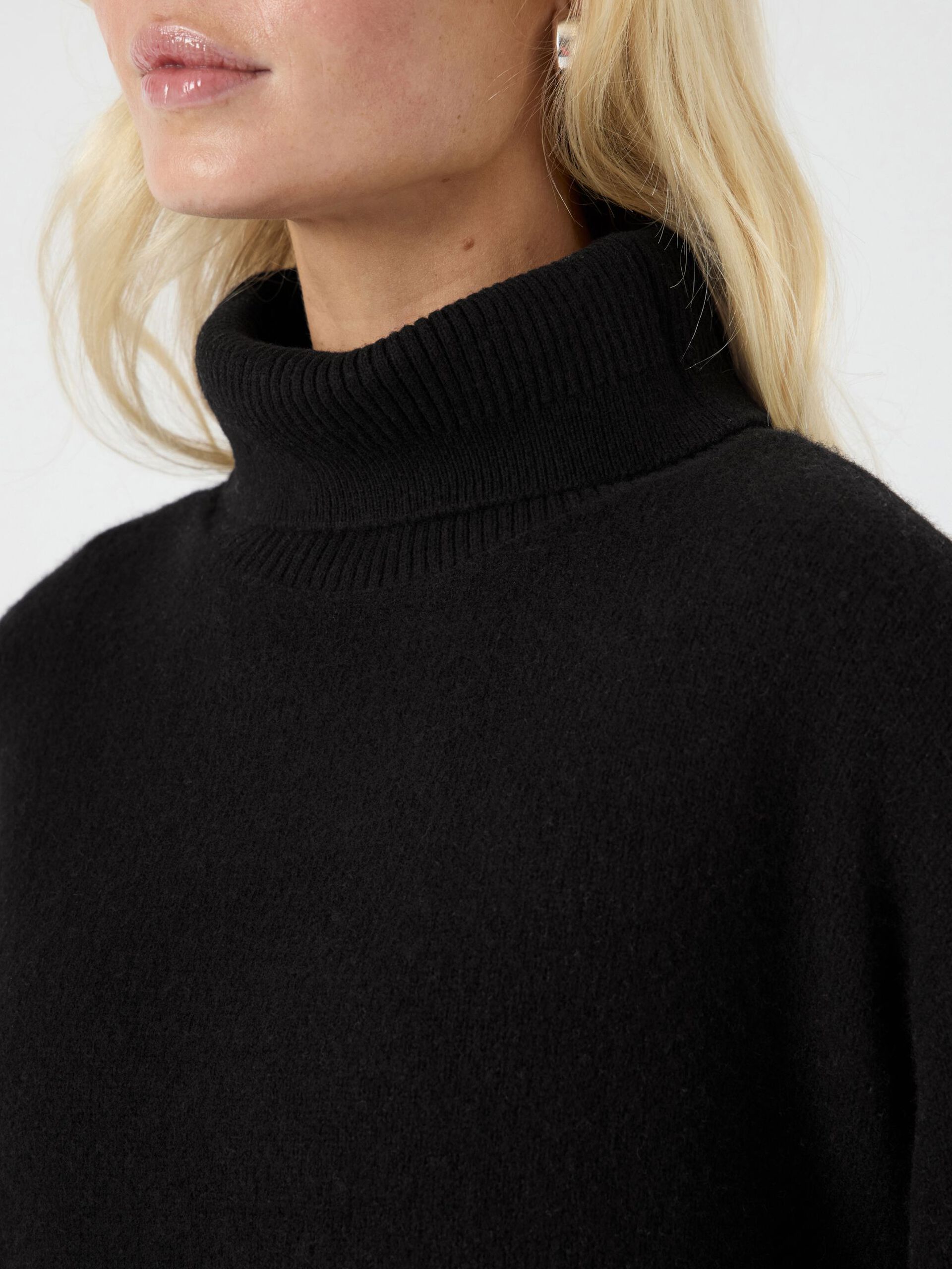 Carousel image - YASEMILA KNITTED PULLOVER, Black | 3