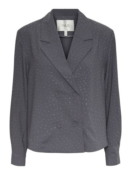 Y.A.S YASRHINE BLAZER, Medium Grey Melange, highres - 26034530_MediumGreyMelange_1120608_001.jpg