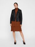 YAS MATTE LEATHER BIKER JACKET, Black, highres - 26018971_Black_005.jpg