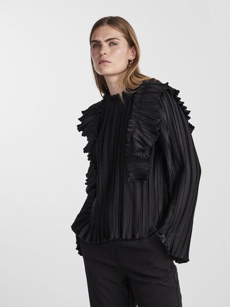 Y.A.S YASLOVO BLOUSE, Black, highres - 26032721_Black_003.jpg