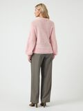 Product image thumbnail - YASZUMA WOOL BLEND KNITTED PULLOVER, Orchid Pink | 2