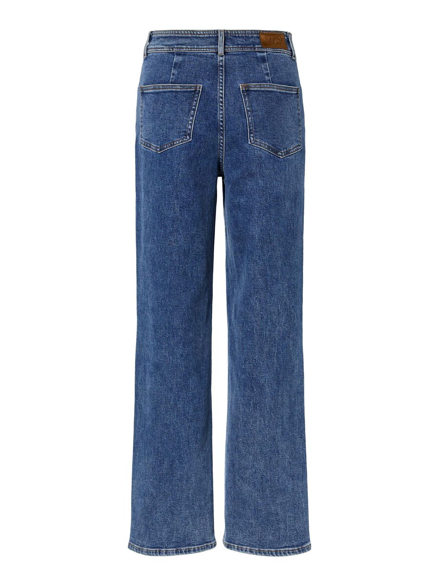 YAS YASDOLMA WIDE LEG JEANS, Light Blue Denim, highres - 26031909_LightBlueDenim_1172998_002.jpg