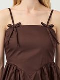 Product image thumbnail - YASMAGLY  STRAP TOP, Coffee Bean | 3