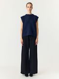 thumbnail Yasjohi sl   knitted vest, colour: navy blazer, blue, front full