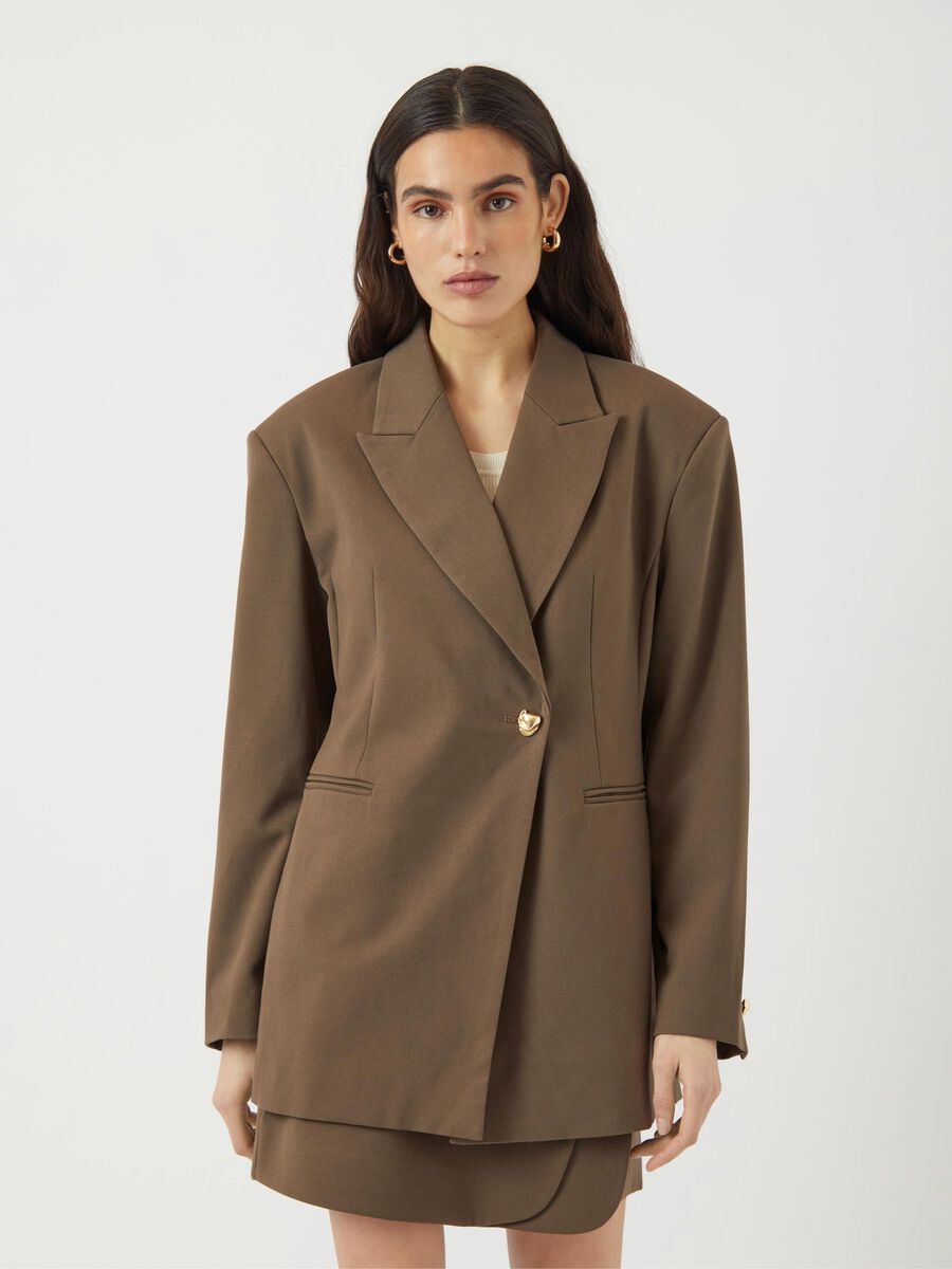 Carousel image - YASRANA BLAZER, Teak | 1