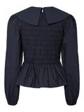 YAS YASROMA  SMOCK TOP, Navy Blazer, highres - 26037197_NavyBlazer_002.jpg