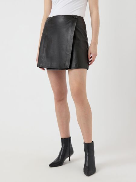 YAS YASDIMA LEREN MINIROK, Black, highres - 26036950_Black_003.jpg