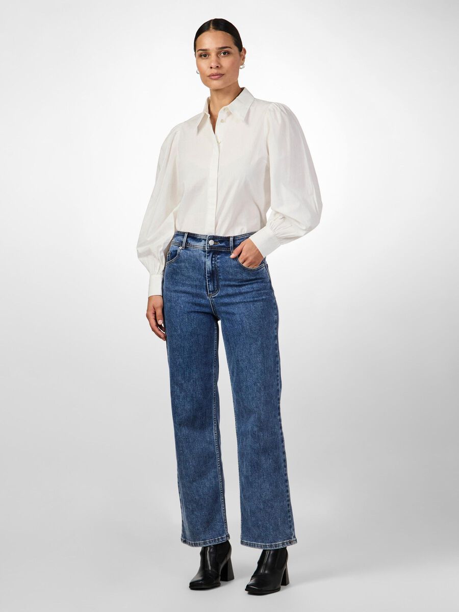 YAS YASDOLMA WIDE LEG JEANS, Light Blue Denim, highres - 26031909_LightBlueDenim_1172998_005.jpg
