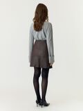 Product image thumbnail 2 YASCOLLY LEATHER SKIRT, Chocolate Brown