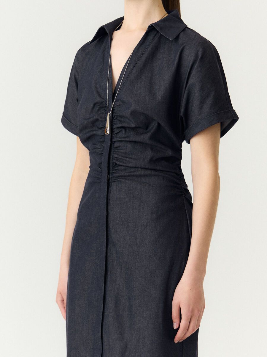 Carousel image - YASFILIO  MAXI DRESS, Indigo | 3