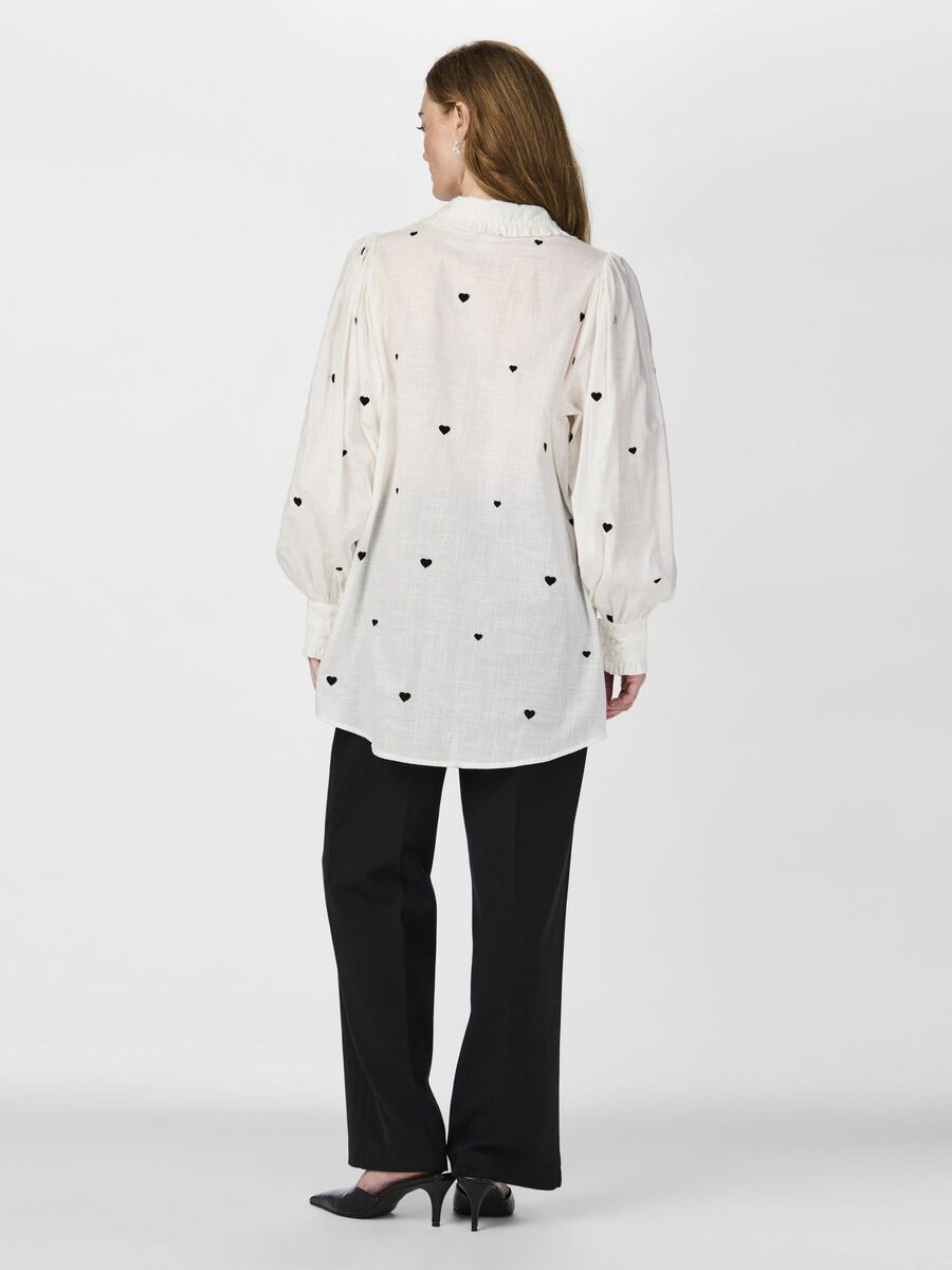 YAS YASHEART SHIRT, Star White, highres - 26027777_StarWhite_1182665_004.jpg