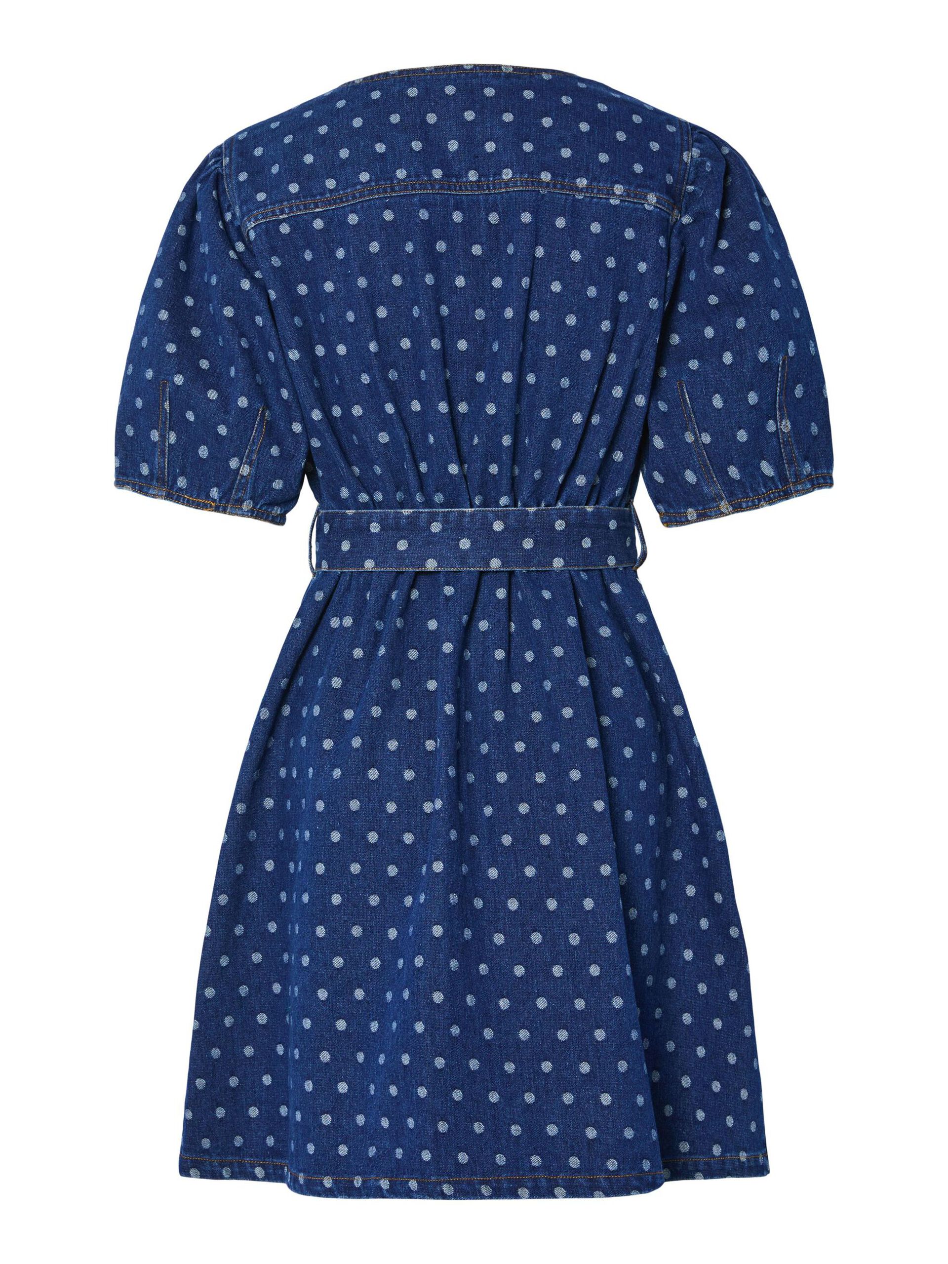 Carousel image - YASPRIKKA DENIM JURK, Medium Blue Denim | 6
