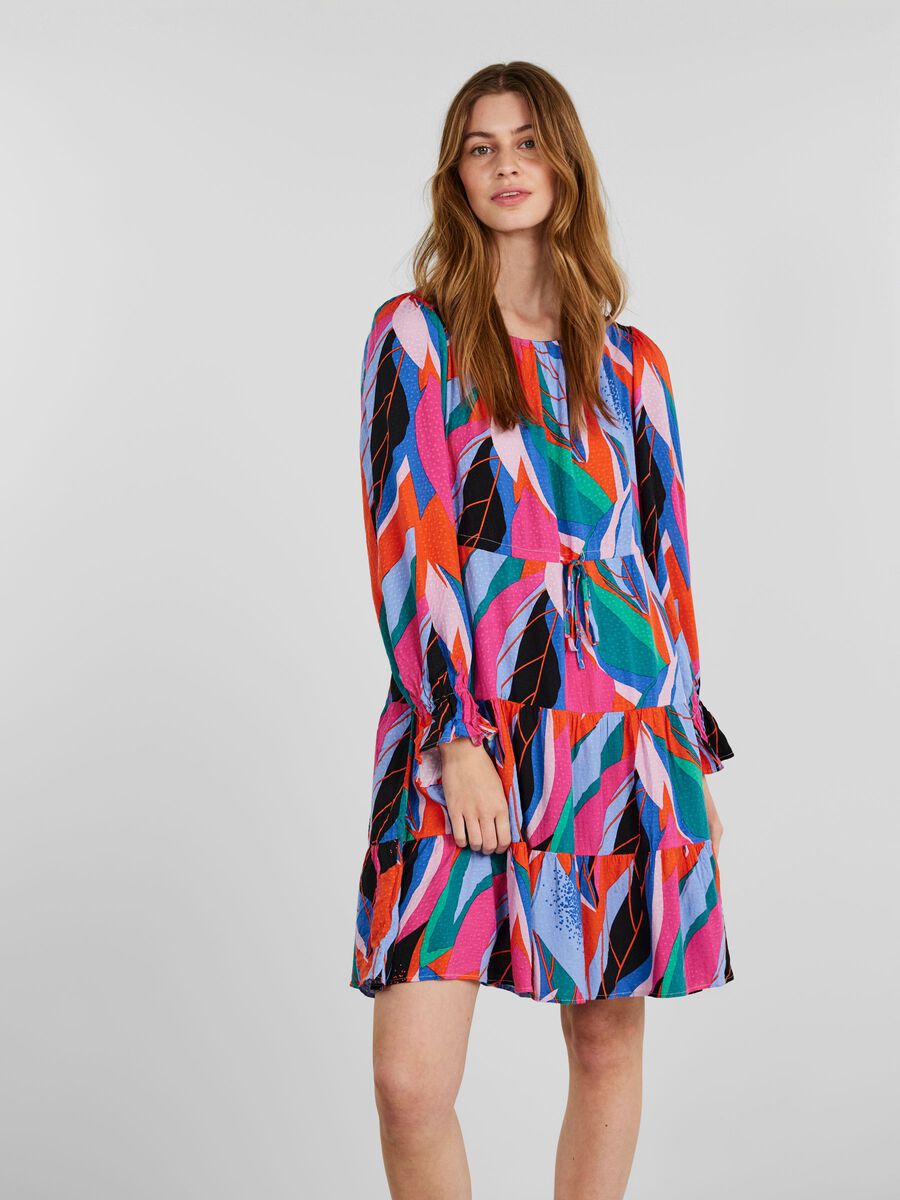 Y.A.S YASYVA MINI DRESS, Tangerine Tango, highres - 26027769_TangerineTango_954578_003.jpg
