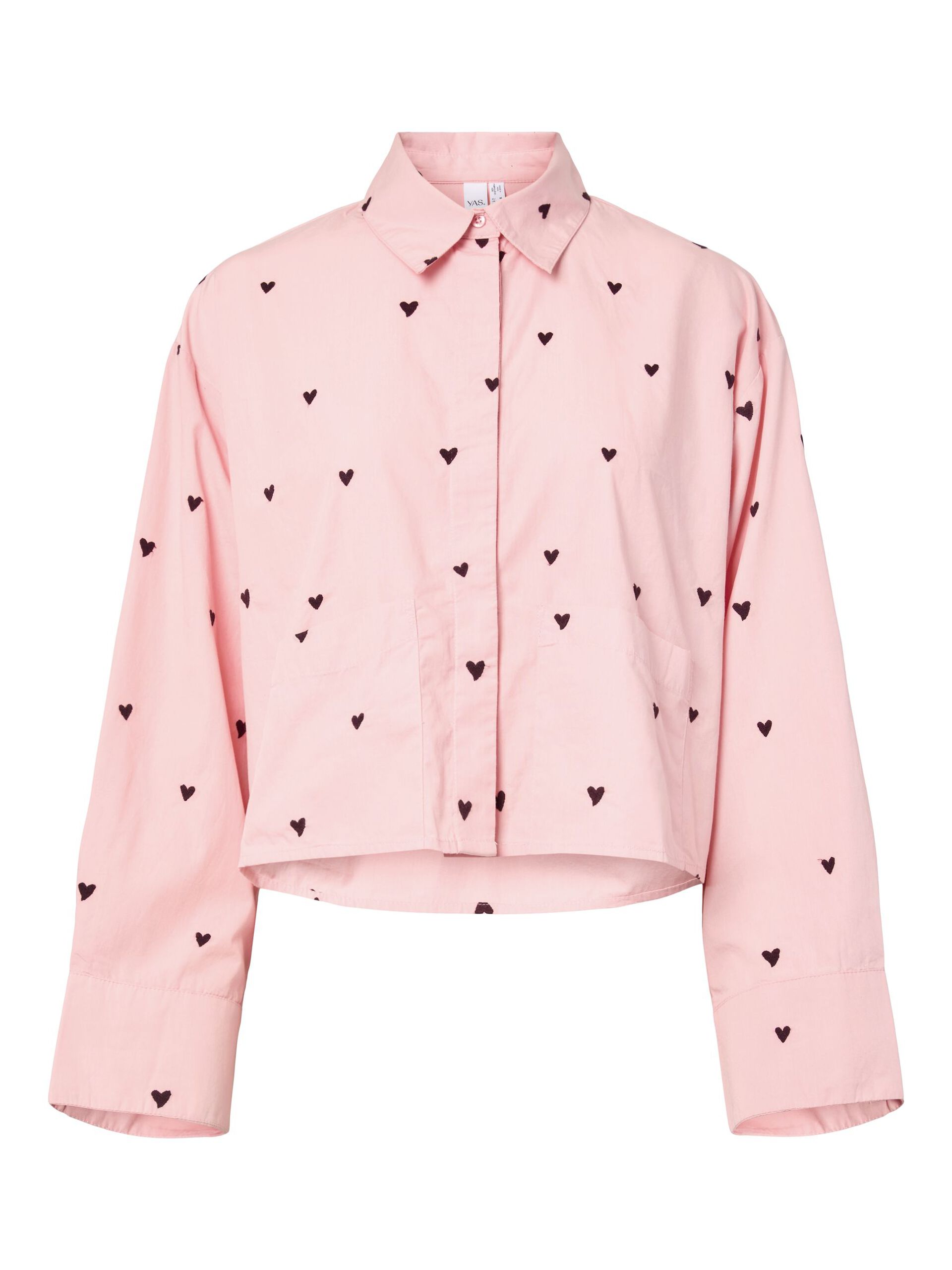 Carousel image - YASLEE SHORT EMBROIDERED SHIRT, Quartz Pink | 5