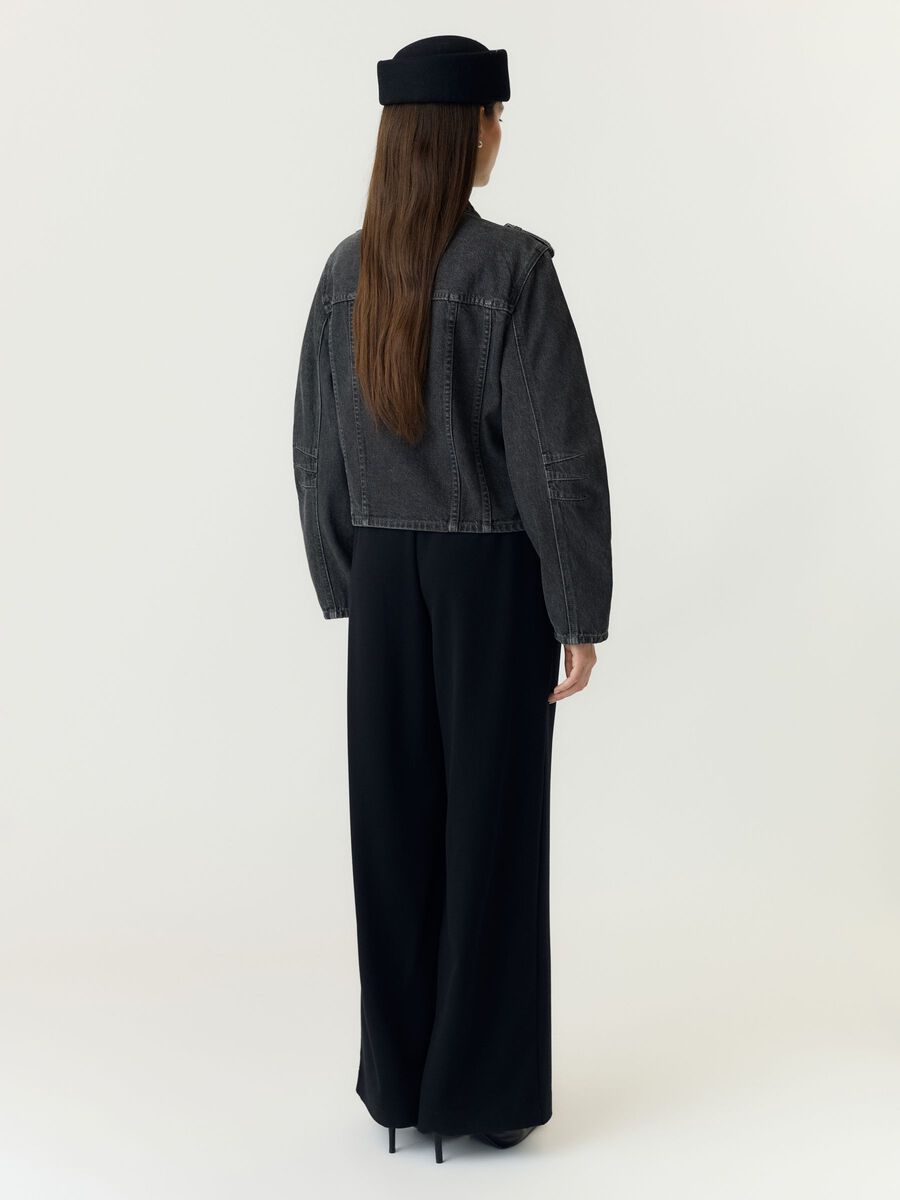 Carousel image 2 YASSKY LS OLAJAKKE, Dark Grey Denim
