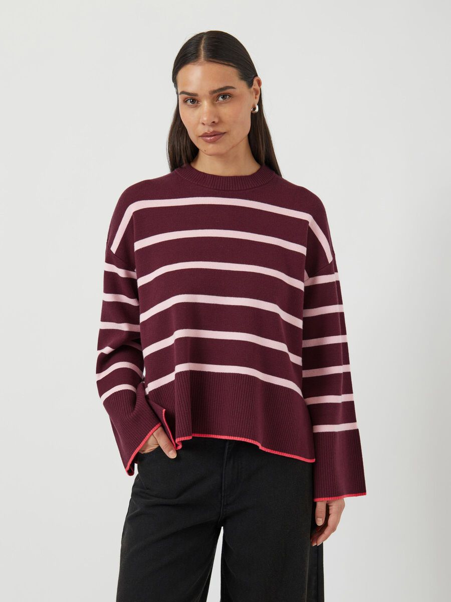 Product carousel image - YASELMA KNITTED PULLOVER, Port Royale | 1