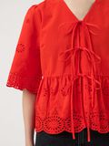 Product image thumbnail - YASCORNELIA TOP, Fiery Red | 3