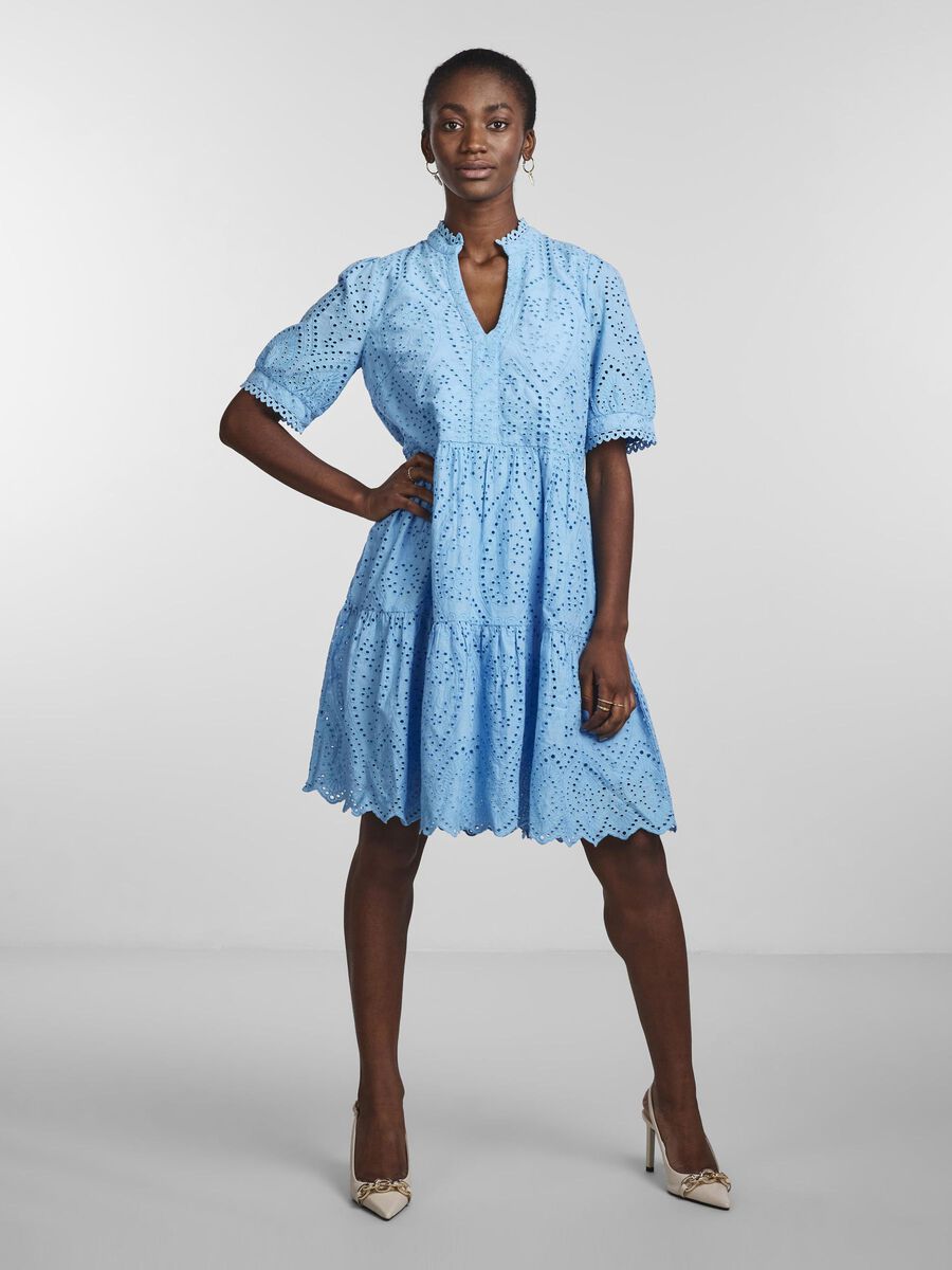 Carousel image - YASHOLI MINI DRESS, Ethereal Blue | 4