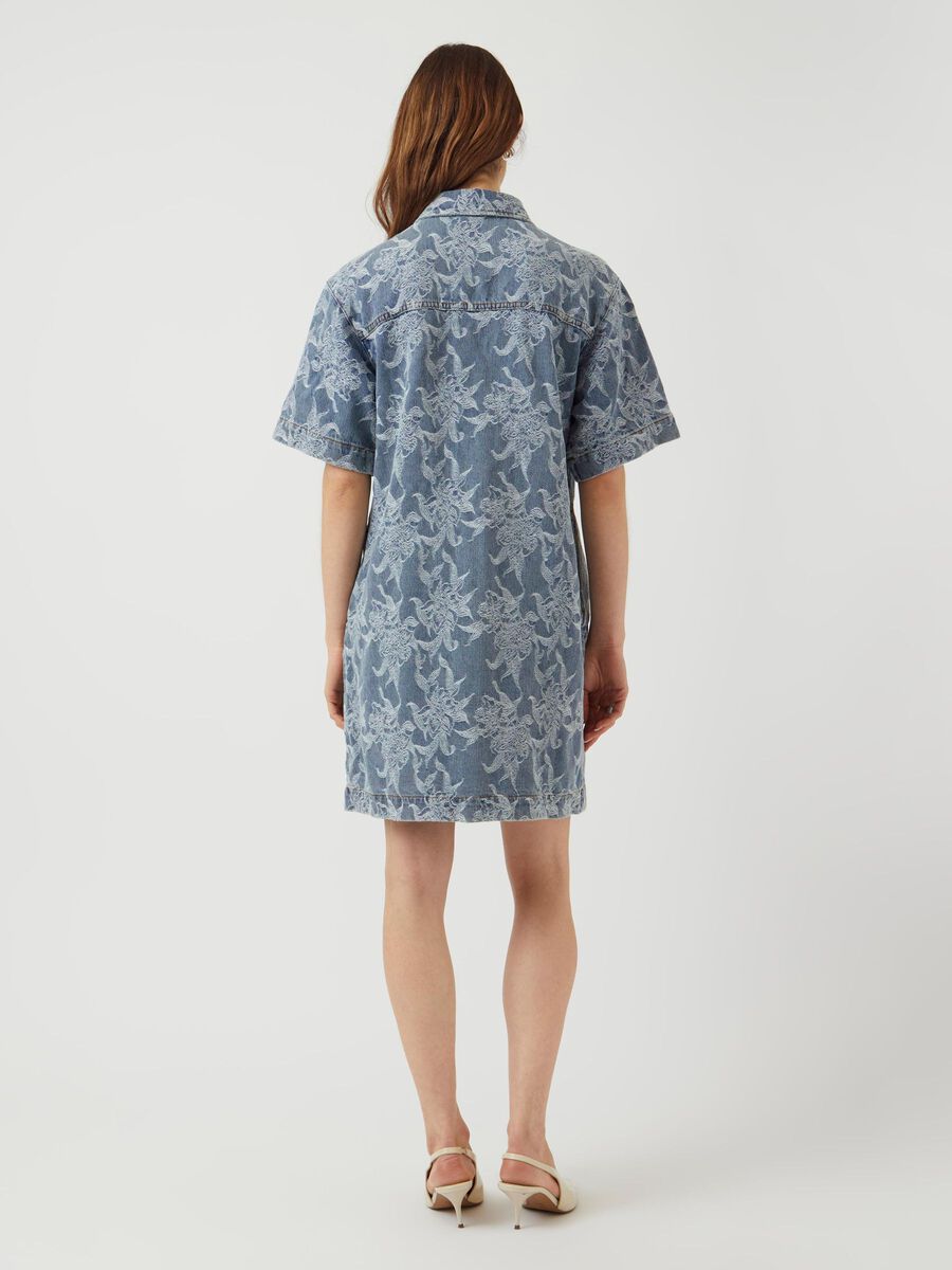 YAS YASFLAMERA SHORT DRESS, Light Blue Denim, highres - 26037732_LightBlueDenim_004.jpg
