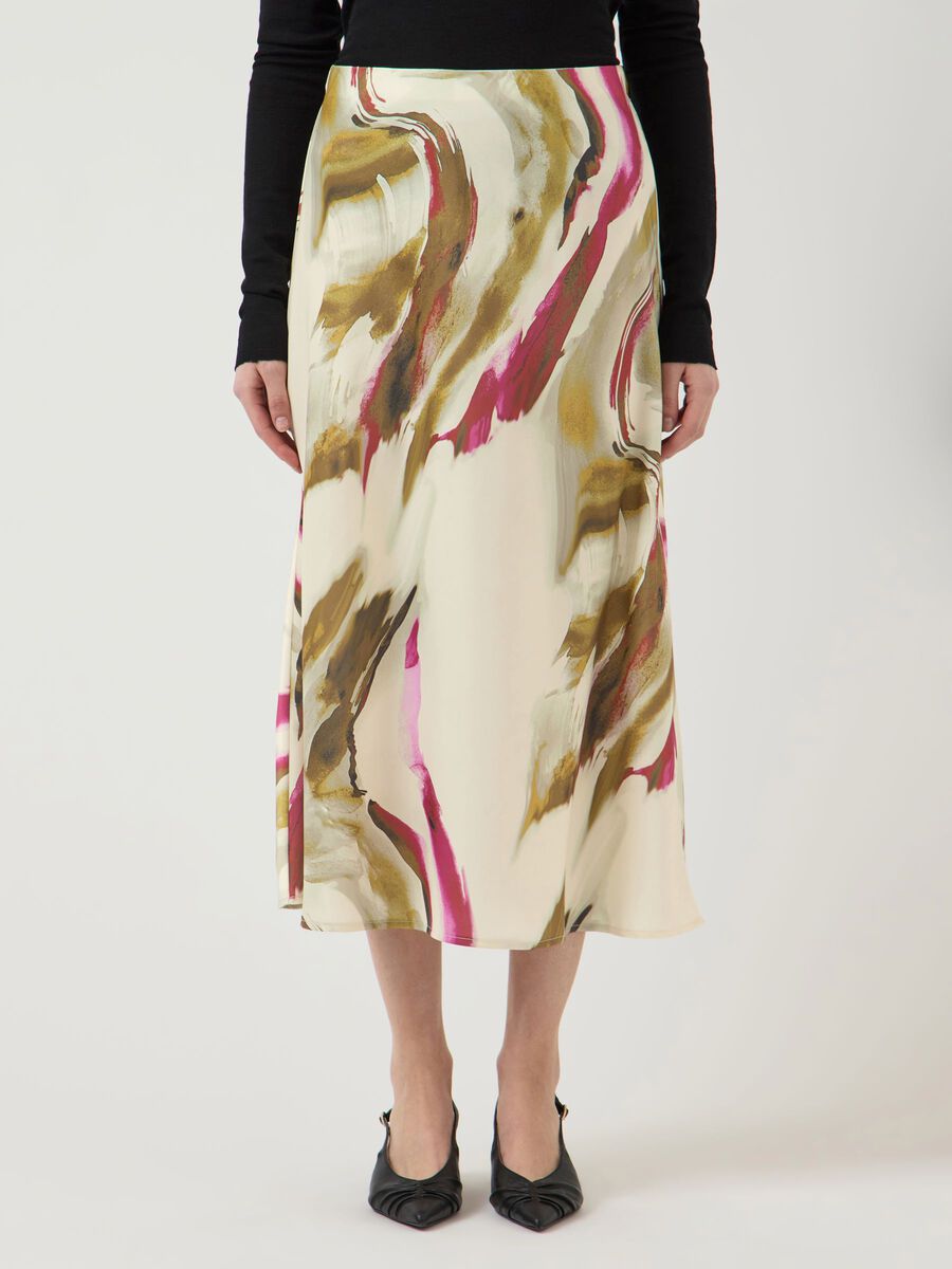 Carousel image - YASPELLA MIDDELLANGE ROK, Seedpearl | 1