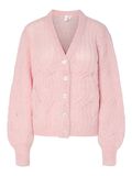 Product image thumbnail - YASZUMA - LAINE MÉLANGÉE CARDIGAN EN MAILLE, Orchid Pink | 5