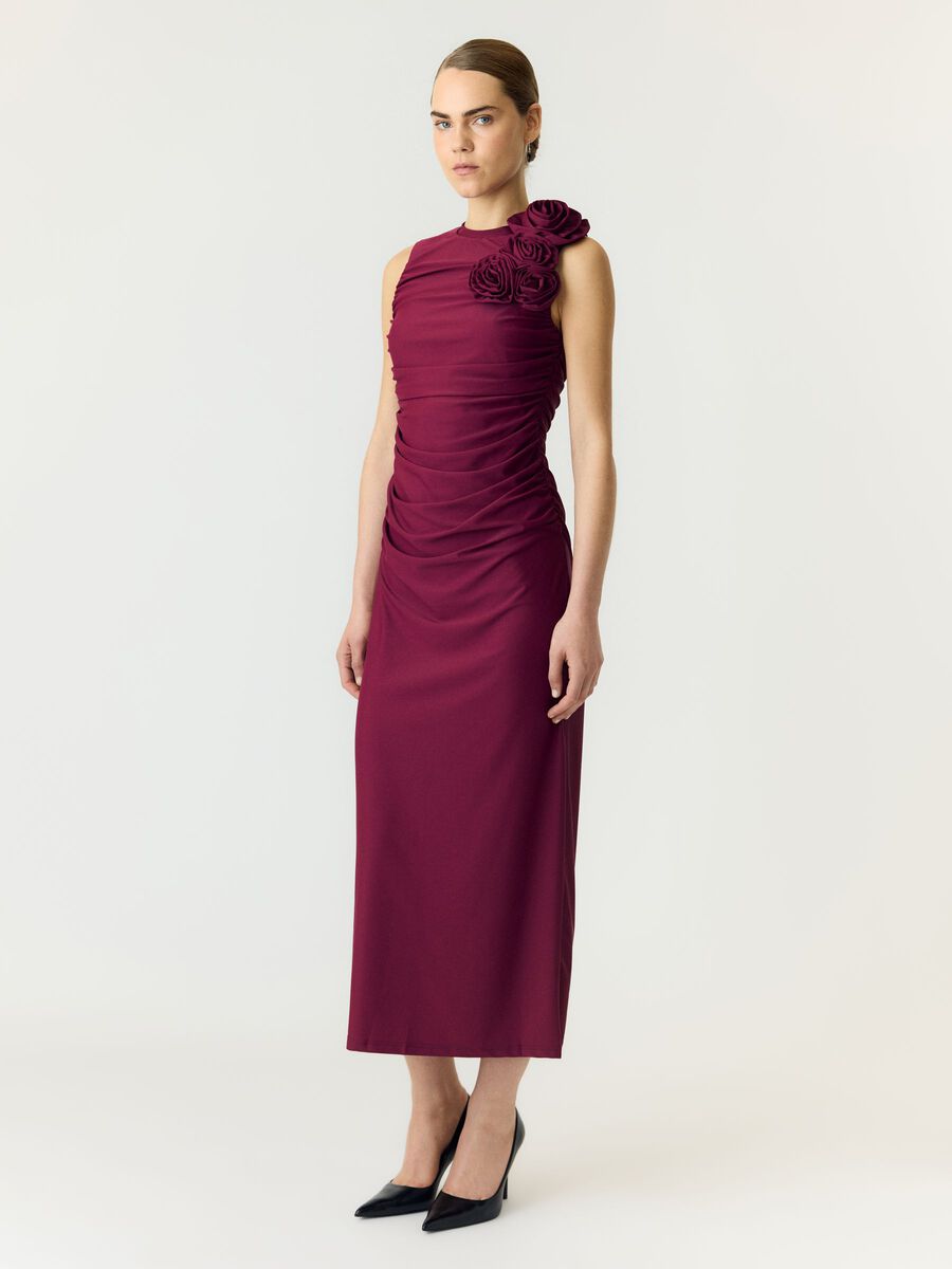 Carousel image - YASDONA MAXI DRESS, Rhododendron | 4