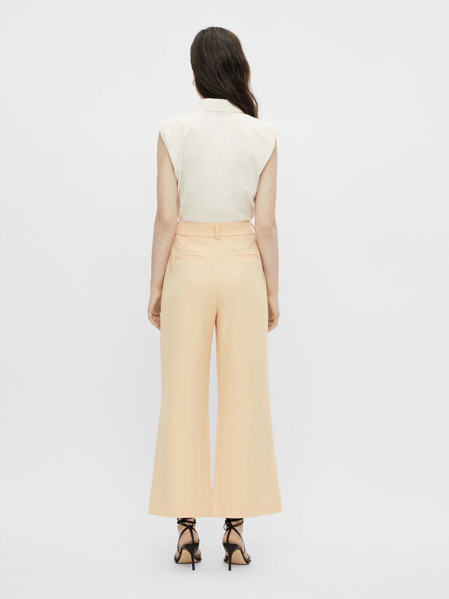 Y.A.S YASSTRAW CROPPED TROUSERS, Golden Straw, highres - 26024086_GoldenStraw_004.jpg