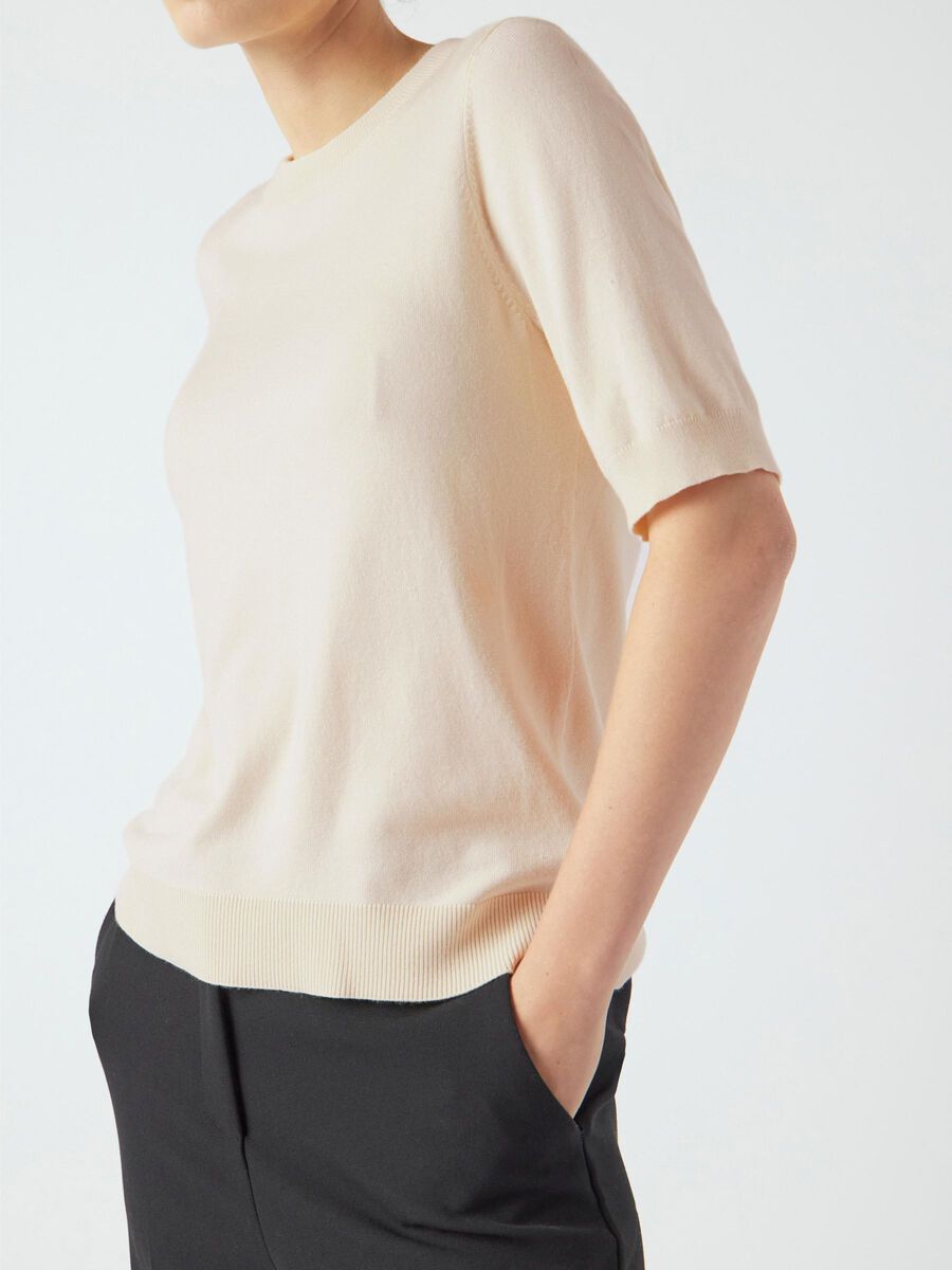 Carousel image - SWETER Z DZIANINY, Birch | 3