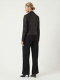 Product image thumbnail - YASSOPHIE LEATHER BIKER JACKET, Black | 4