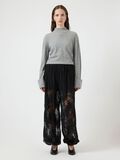 Product image thumbnail - YASALBERTE HW BALLOON LACE TROUSERS, Black | 4