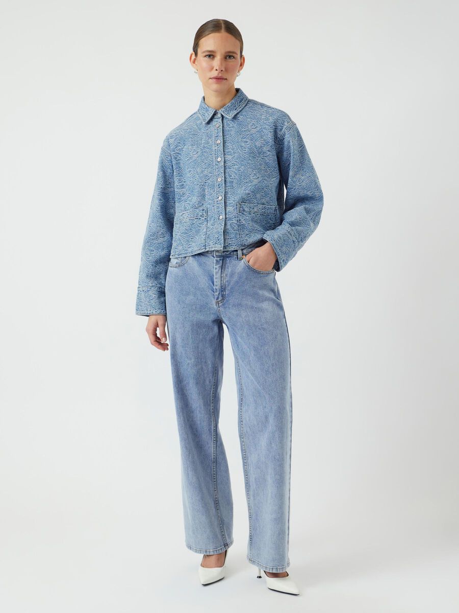 Carousel image - YASDEE DENIM SHIRT, Light Blue Denim | 4