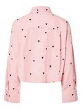 Product image thumbnail - YASLEE SHORT EMBROIDERED SHIRT, Quartz Pink | 6