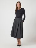 Product image thumbnail - MIDIKJOL, Dark Grey Melange | 4