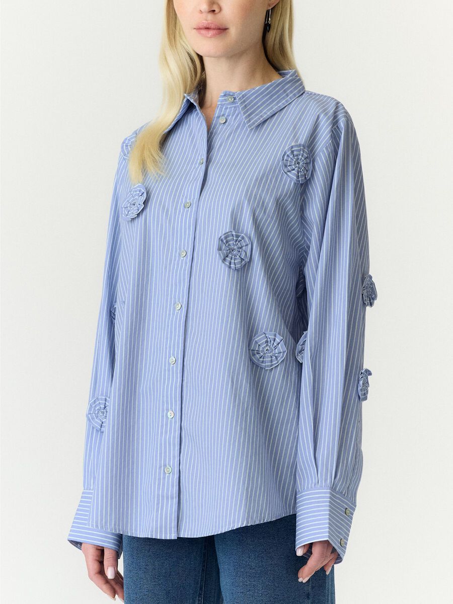 Carousel image - YASROSIE  SHIRT, Clear Sky | 3