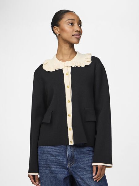 YAS YASPIRA CARDIGAN, Black, highres - 26036694_Black_1162136_003.jpg