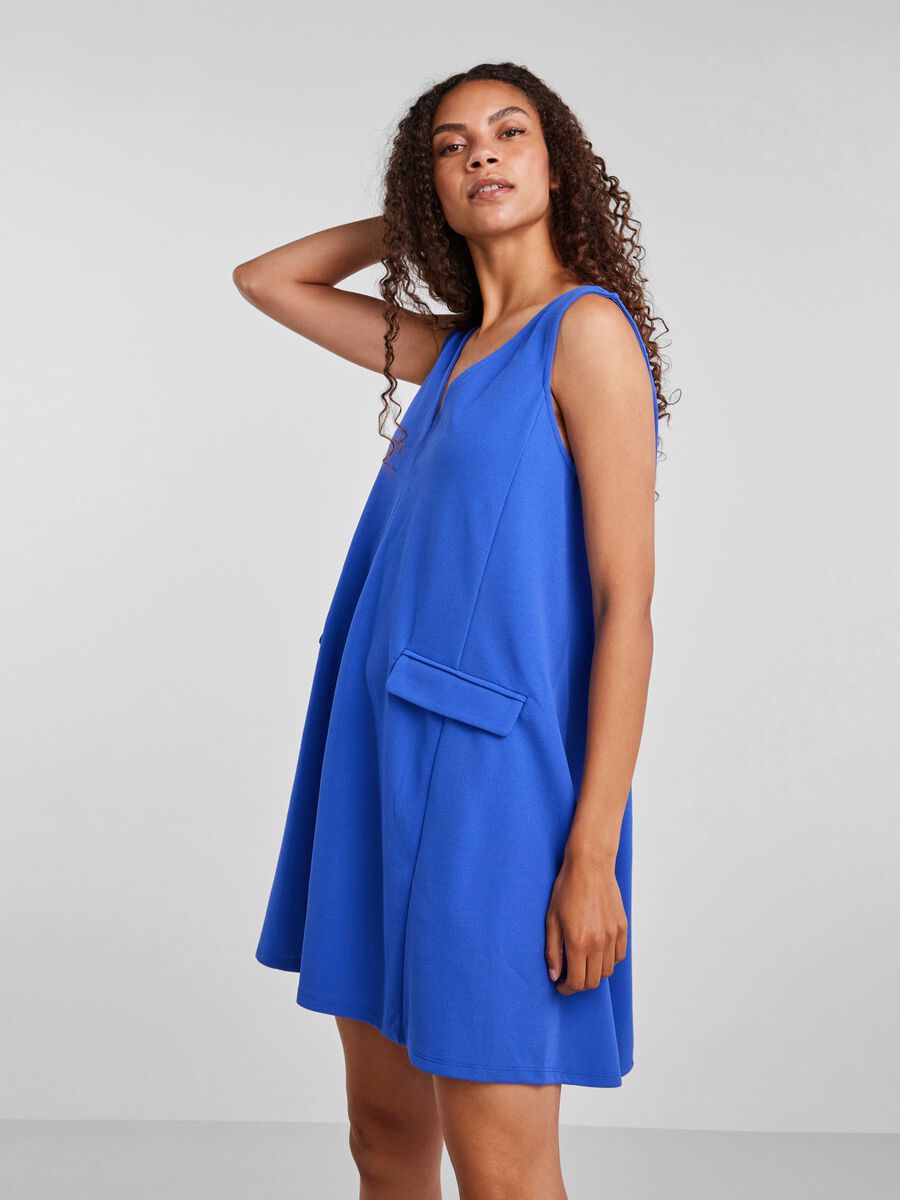 Y.A.S YASMALEA SPENCERKLÄNNING, Dazzling Blue, highres - 26024050_DazzlingBlue_003.jpg