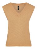 Y.A.S YASELSO KNITTED TOP, Tan, highres - 26022968_Tan_001.jpg