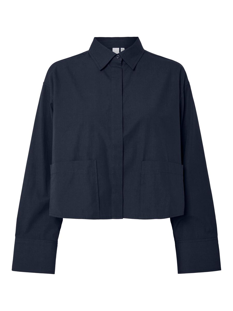 YAS YASLEE  SHIRT, Navy Blazer, highres - 26034762_NavyBlazer_001.jpg
