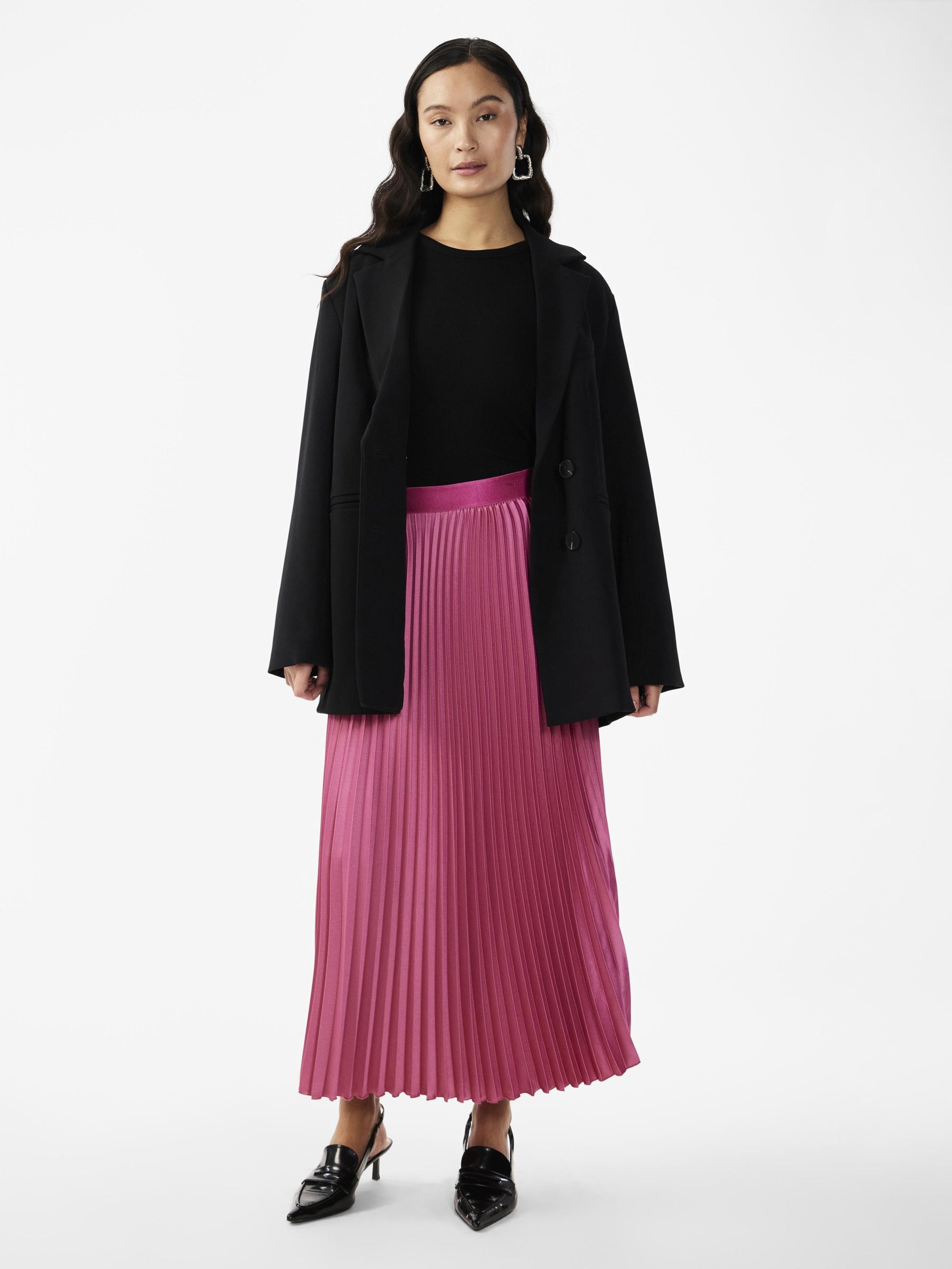 YASCELINE MIDI SKIRT Pink YAS Italy