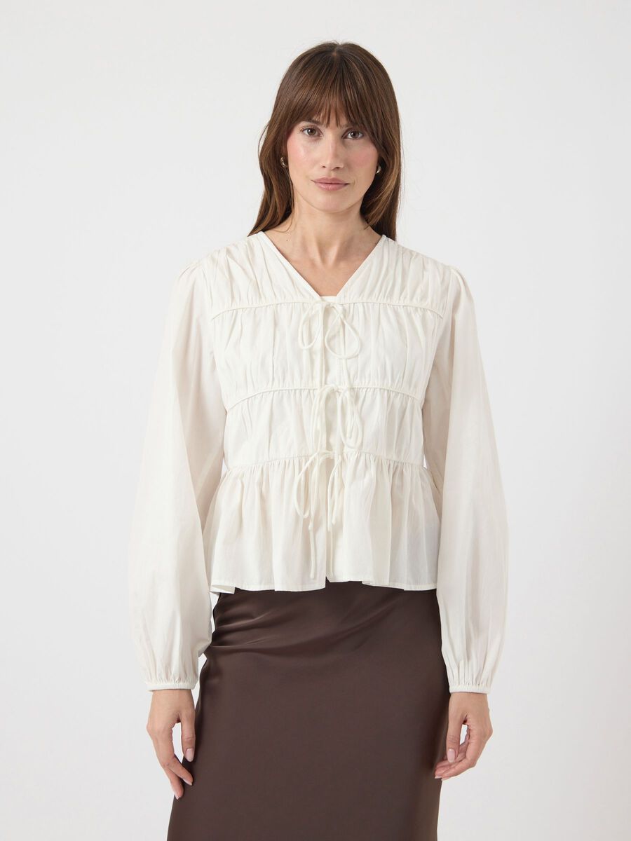 YAS YASEBBA TOP À MANCHES LONGUES, Star White, highres - 26038410_StarWhite_003.jpg